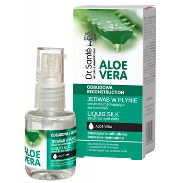 Dr. Sante -  Dr. Sante Aloe Vera serum-jedwab w płynie na rozdwajające końcówki włosów 30 ml